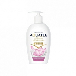 Мыло жидкое "Aquatel" 280гр Крем Лепестки лотоса (Весна)/10