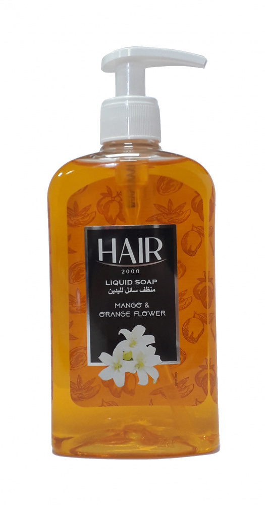 Мыло жидкое HAIR2000 500мл Mango&Orange Flower Манго Апельсин (ABC) /12